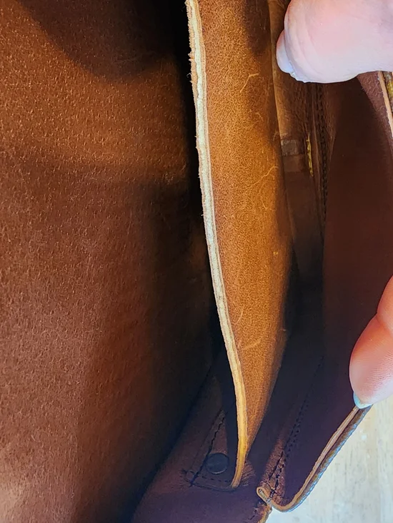 Louis Vuitton Cartouchiere Shoulder Bag MM Brown Leather - Picture 15 of 16